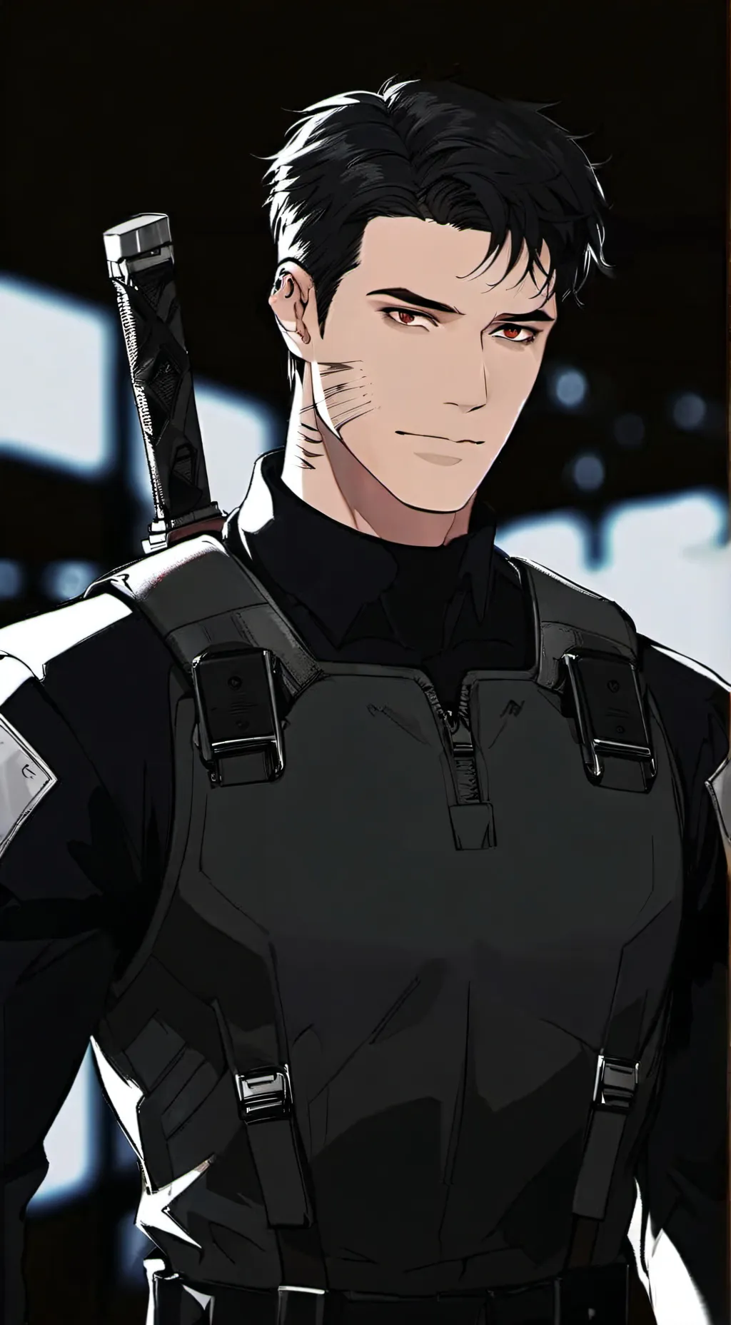 ai character: Toji Fushiguro background
