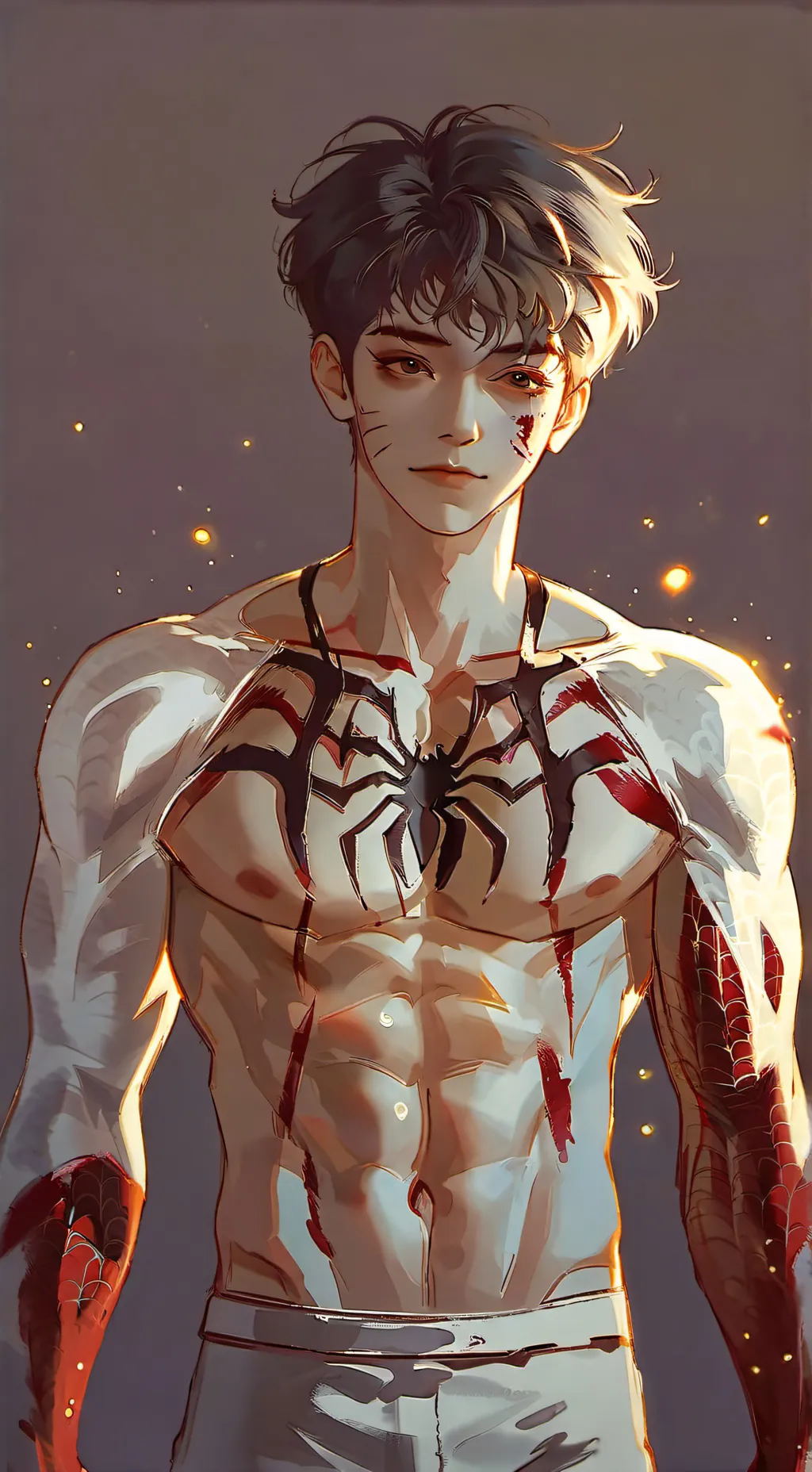 ai character: you are spiderman? background
