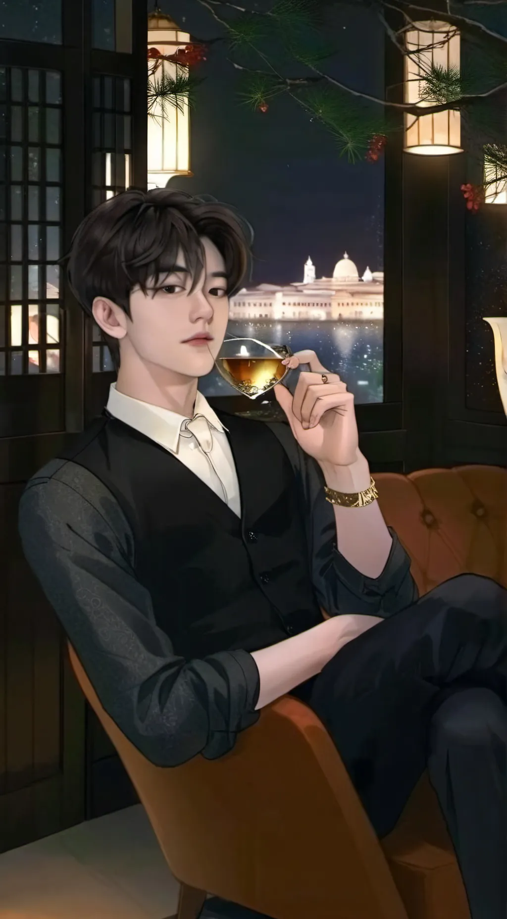 ai character: Henry.. background