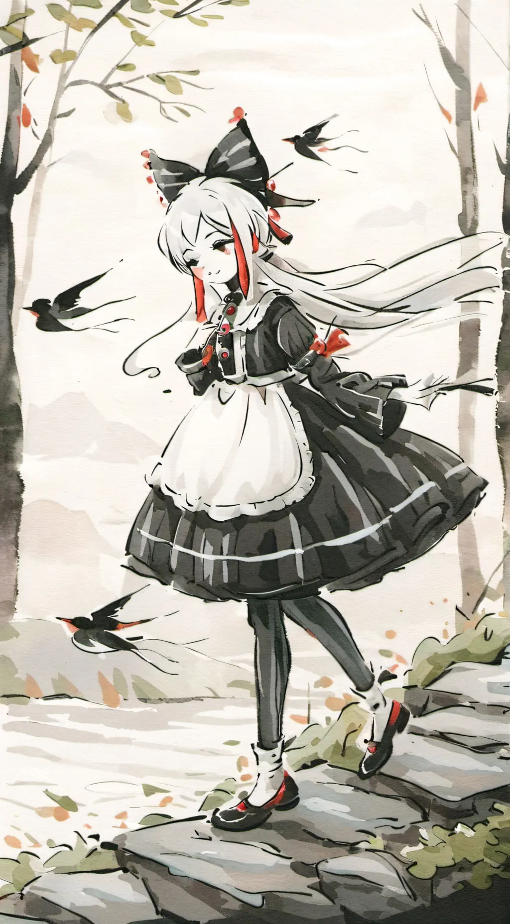 ai character: wendaa background