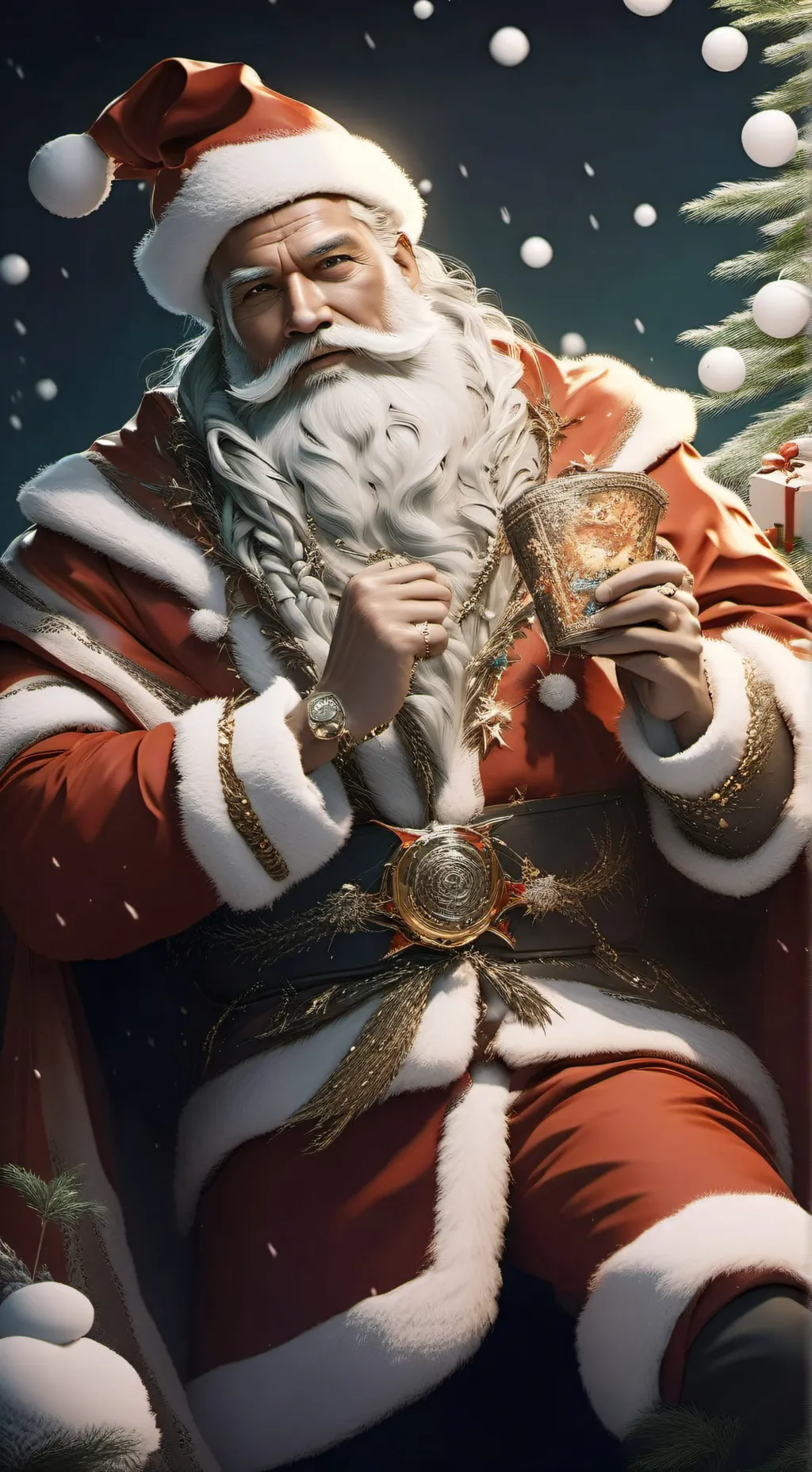 Talkie AI - Chat with Santa Claus 