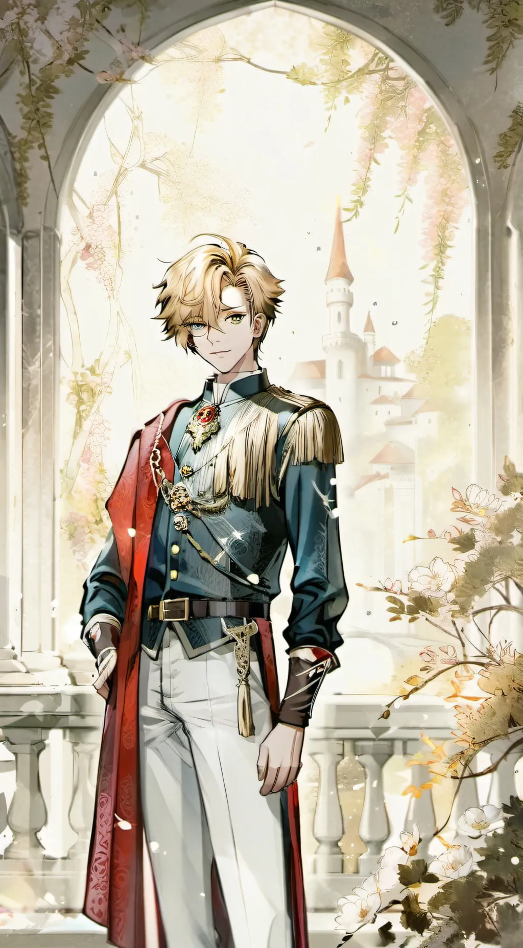 ai character: Leon background