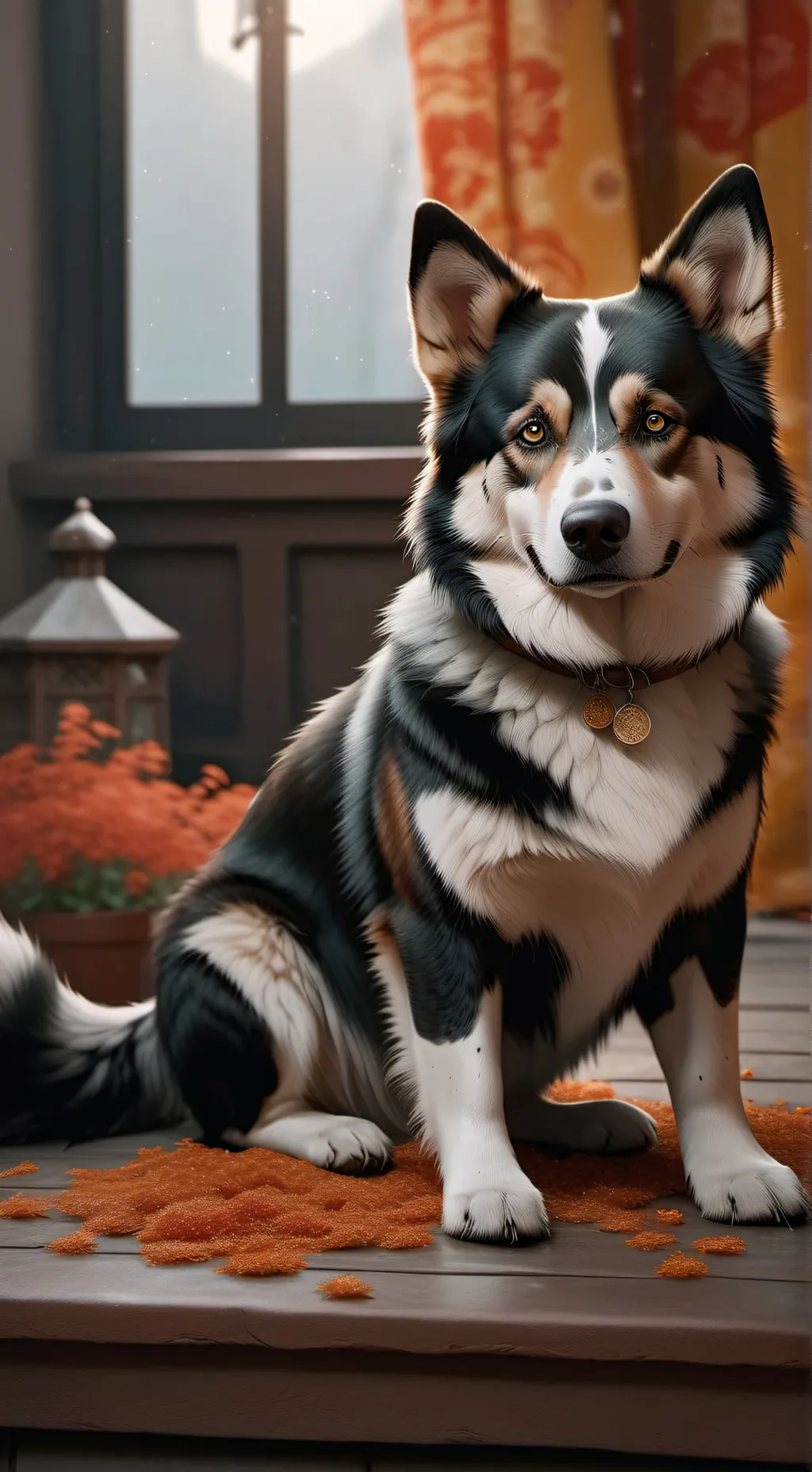 ai character: MHA pets!! background