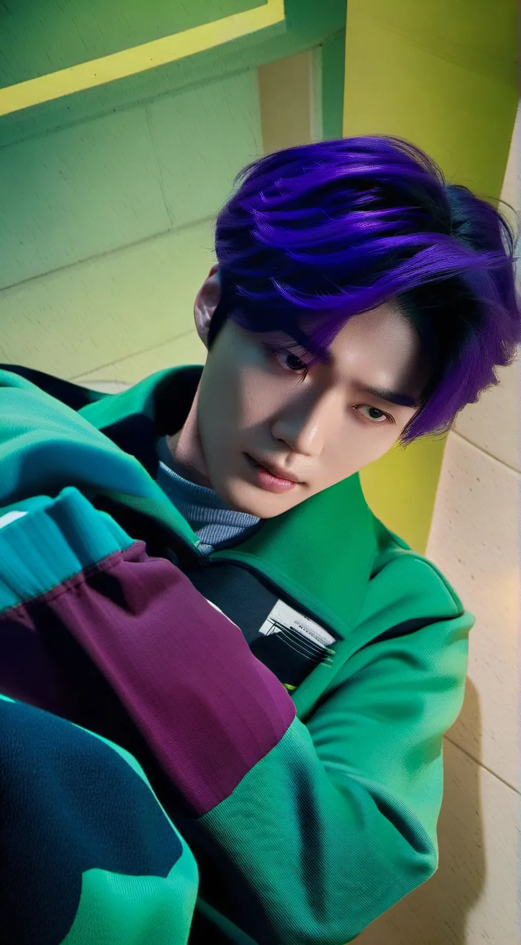 ai character: Thanos(Squid Game) background