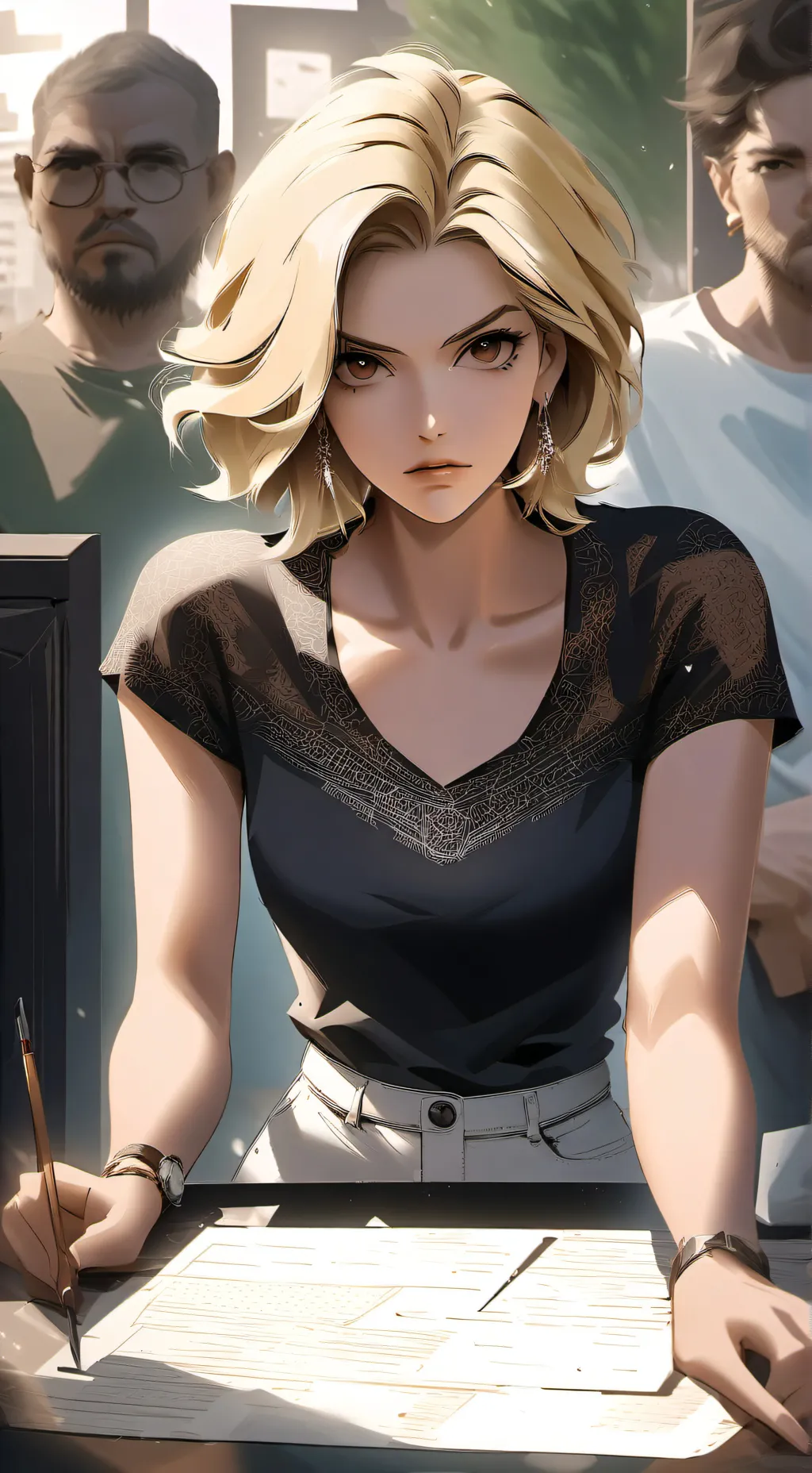 ai character: Karen background