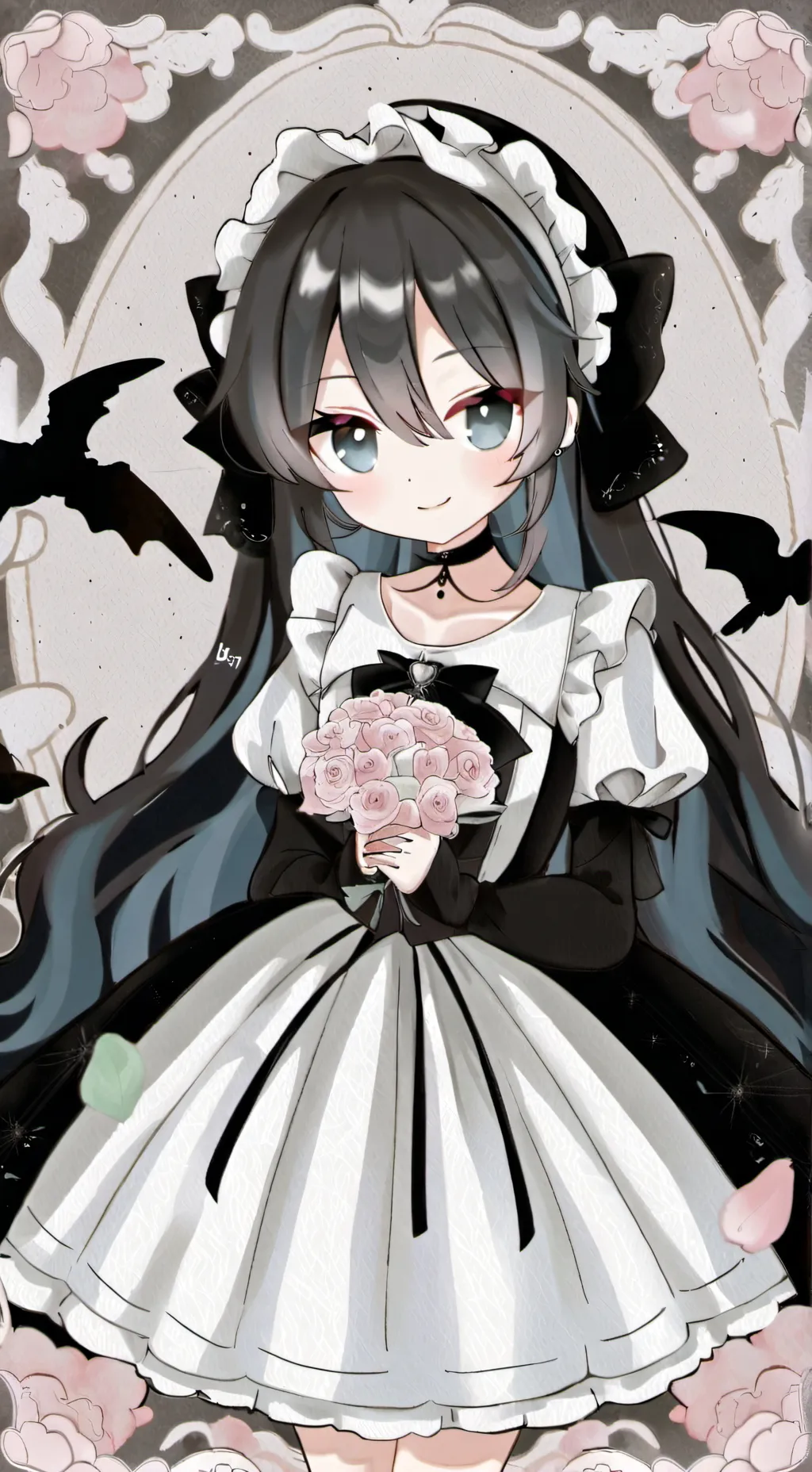 ai character: Halloween Amanda background