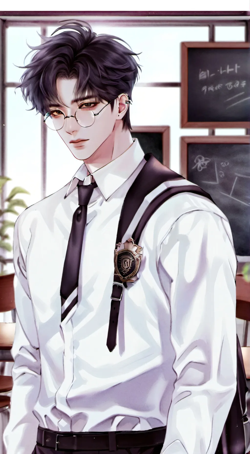 ai character: Lucas background