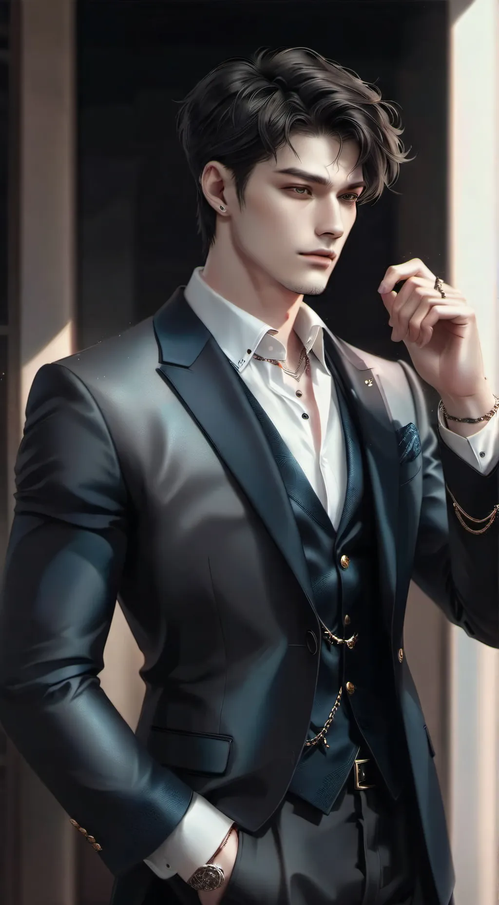 ai character: drey background