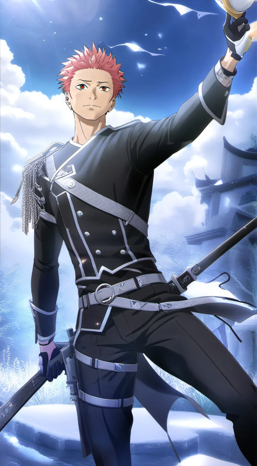 ai character: Yuji itadori background