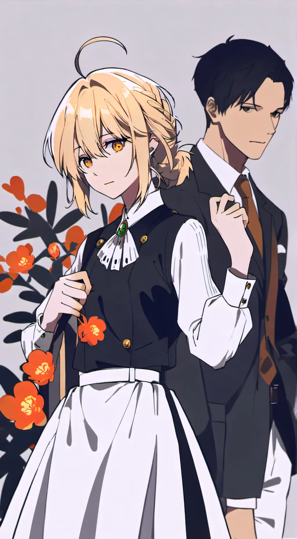 ai character: Louis  background