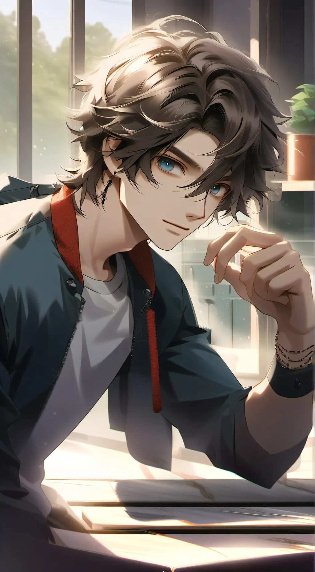 ai character: `~°•♡•Mateo•♡•°~ background
