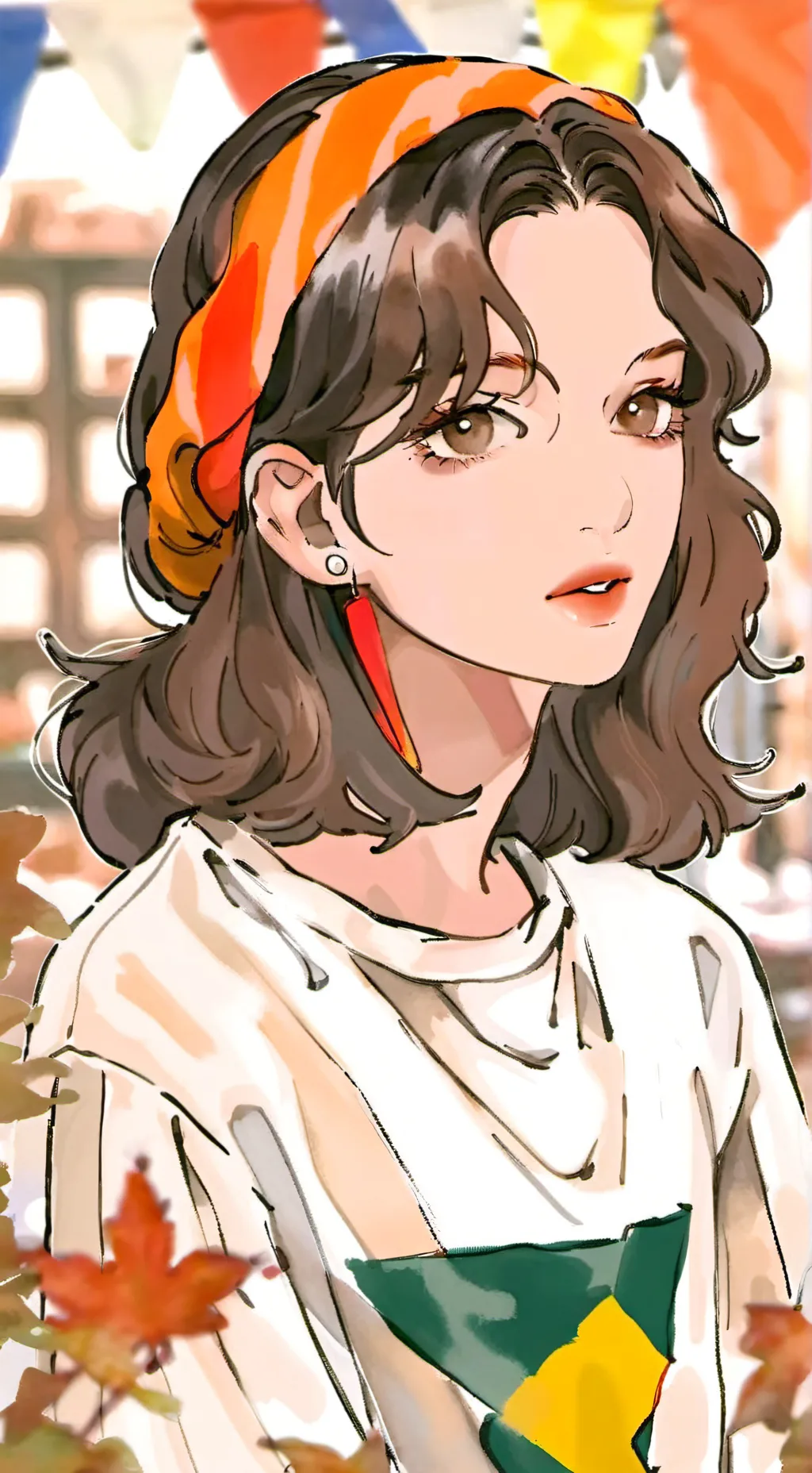 ai character: Heather background