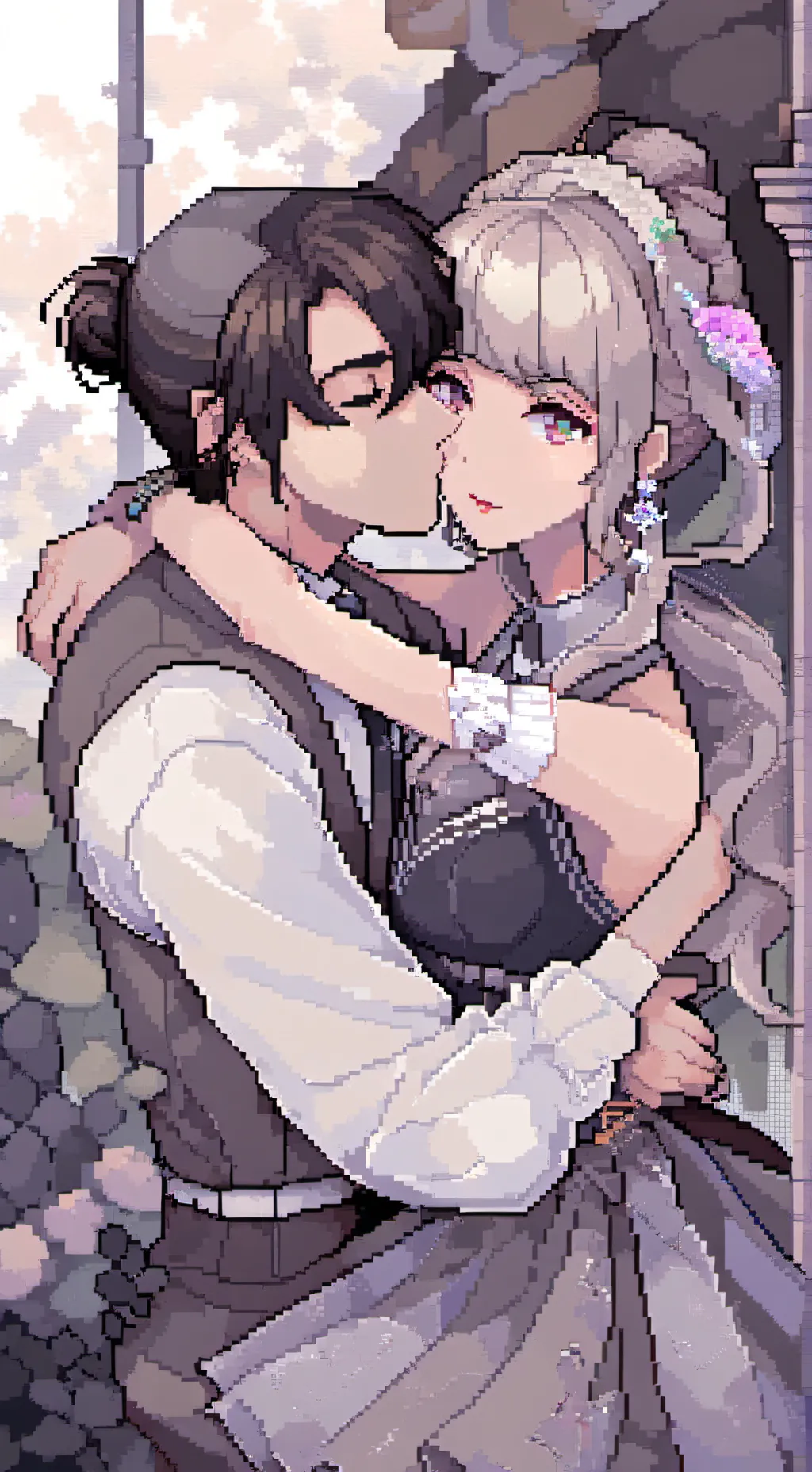 ai character: literal nothing background