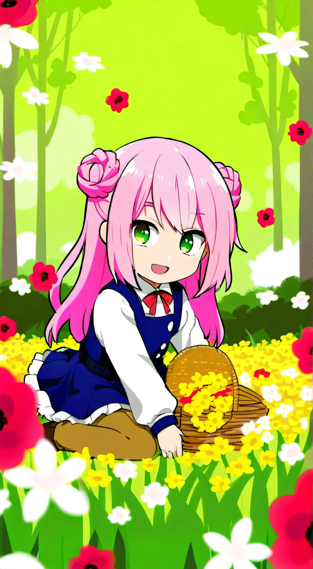 ai character: Dandy x astro background