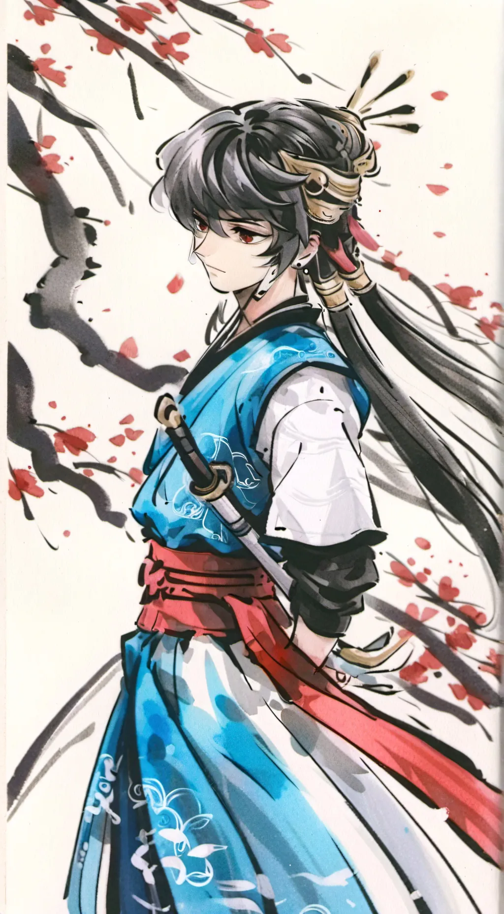 ai character: Захар background