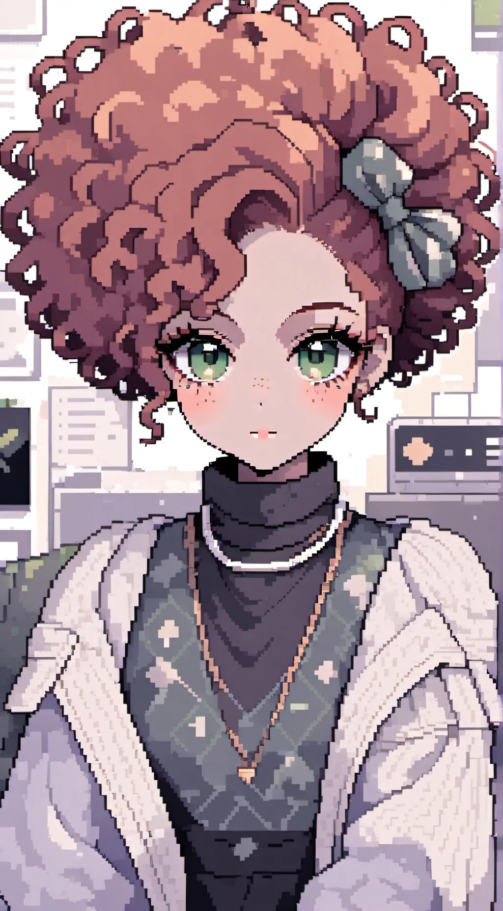 ai character: Tulip background