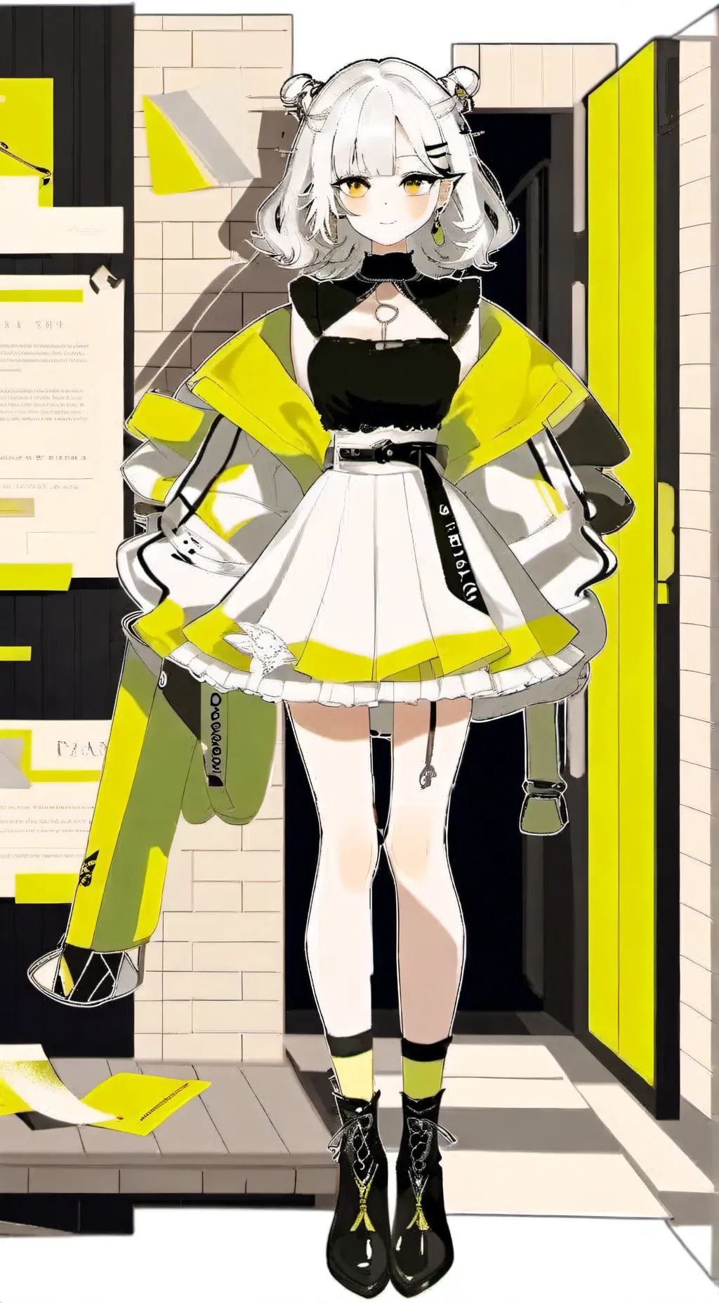 ai character: Mha almas gemelas background
