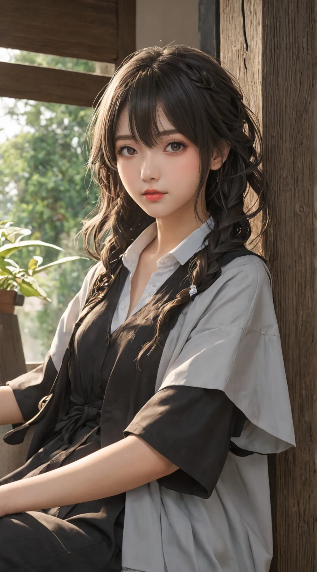 ai character: Kayla  background