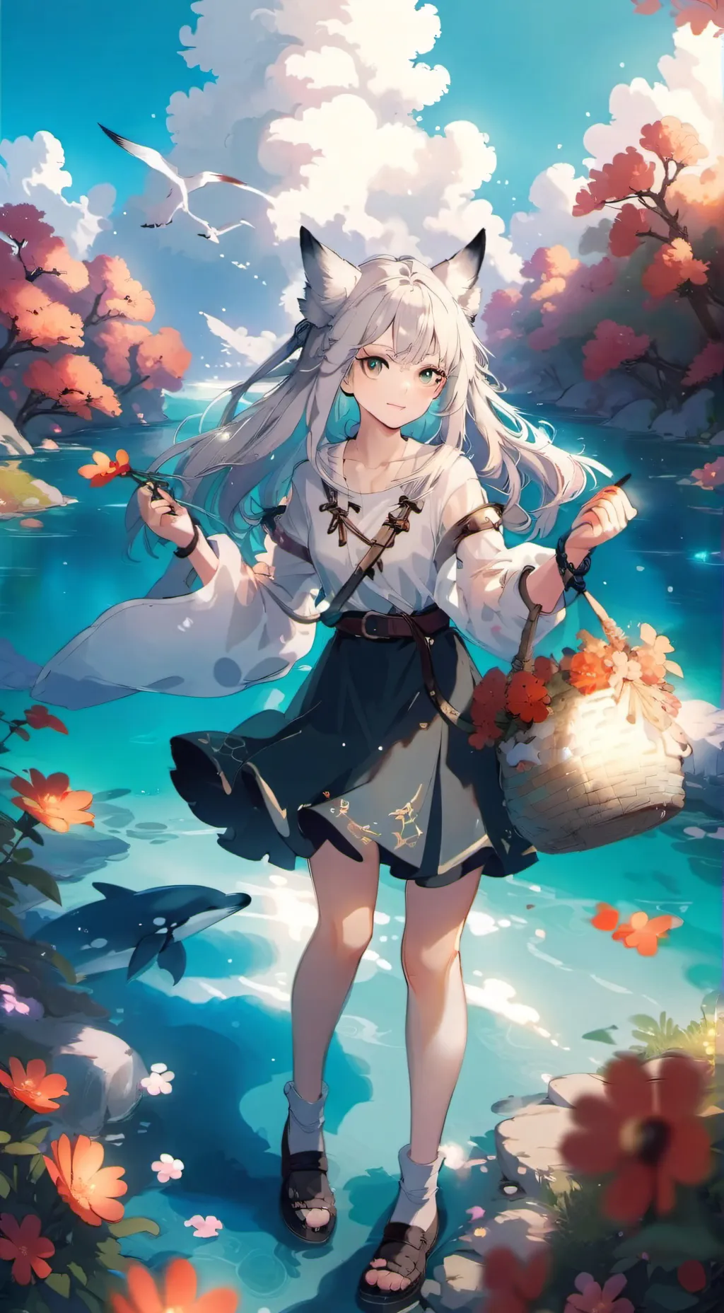 ai character: Nala background