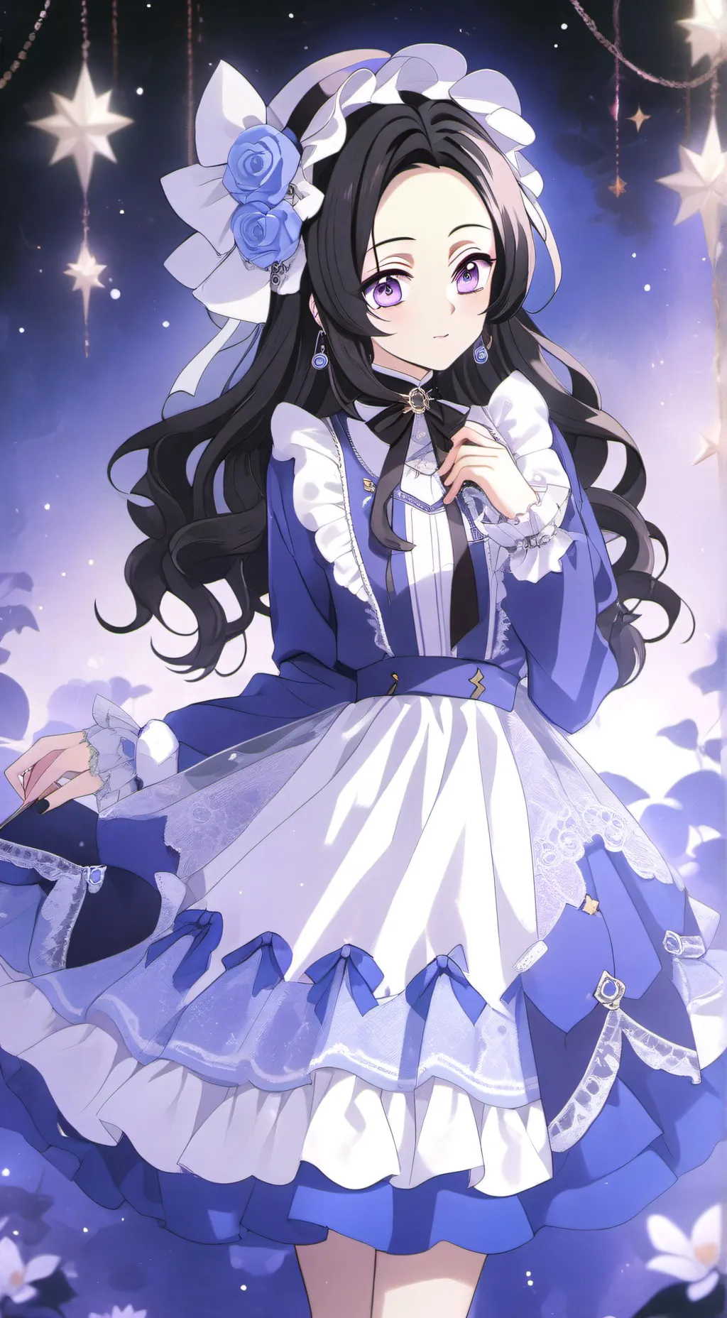 ai character: Escuela KNY background