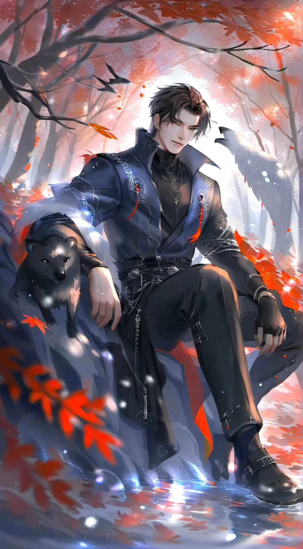 ai character: Melo  background