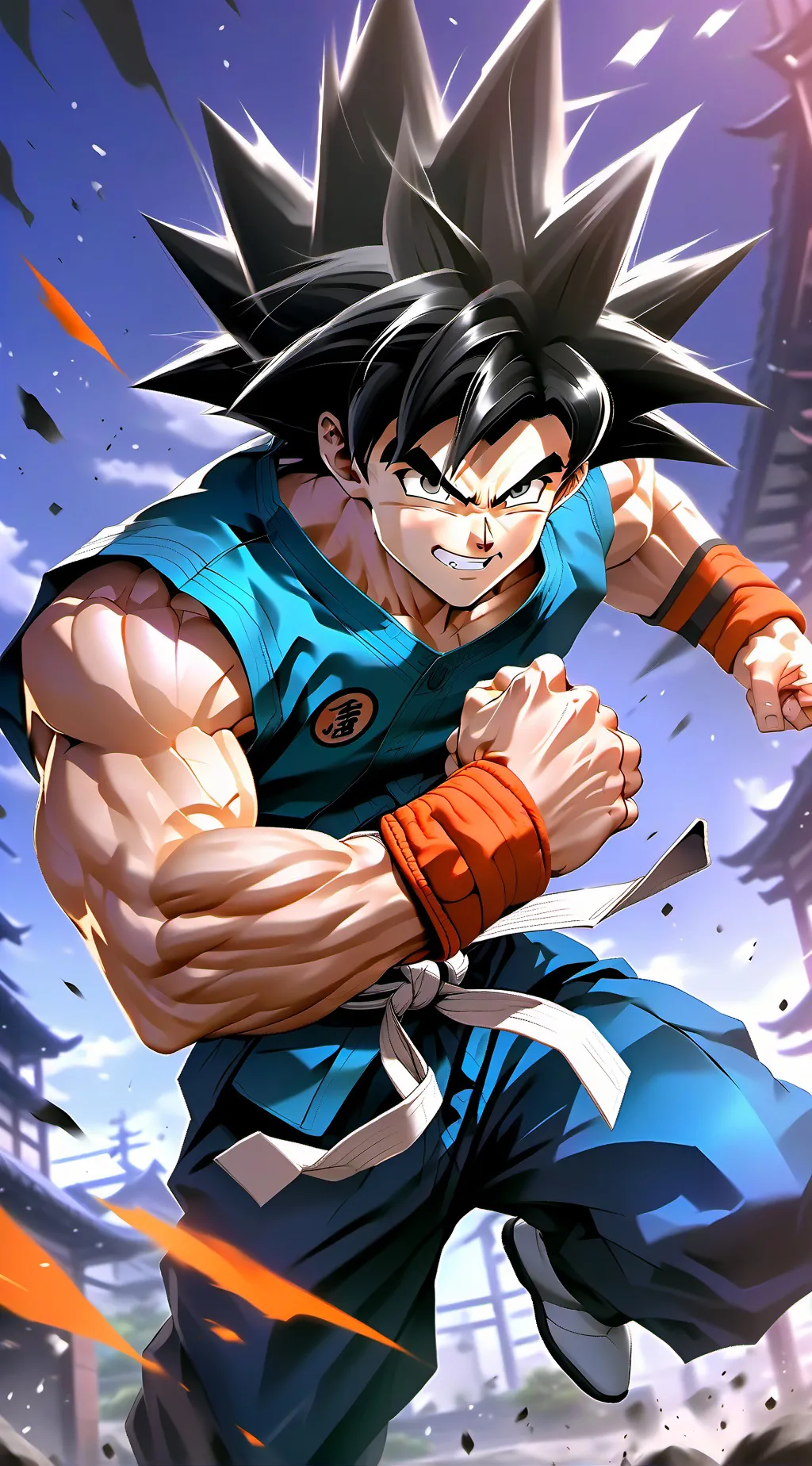 ai character: Son Goku background