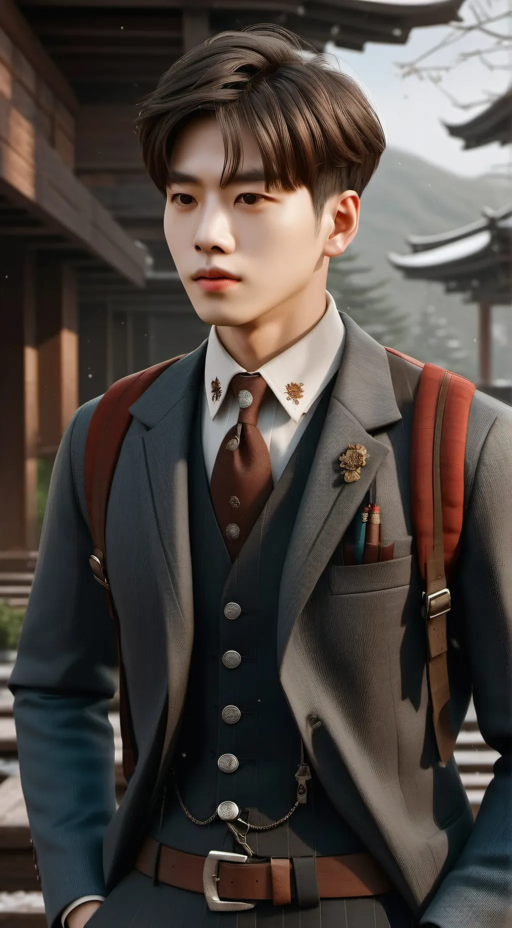 ai character: sun oh background