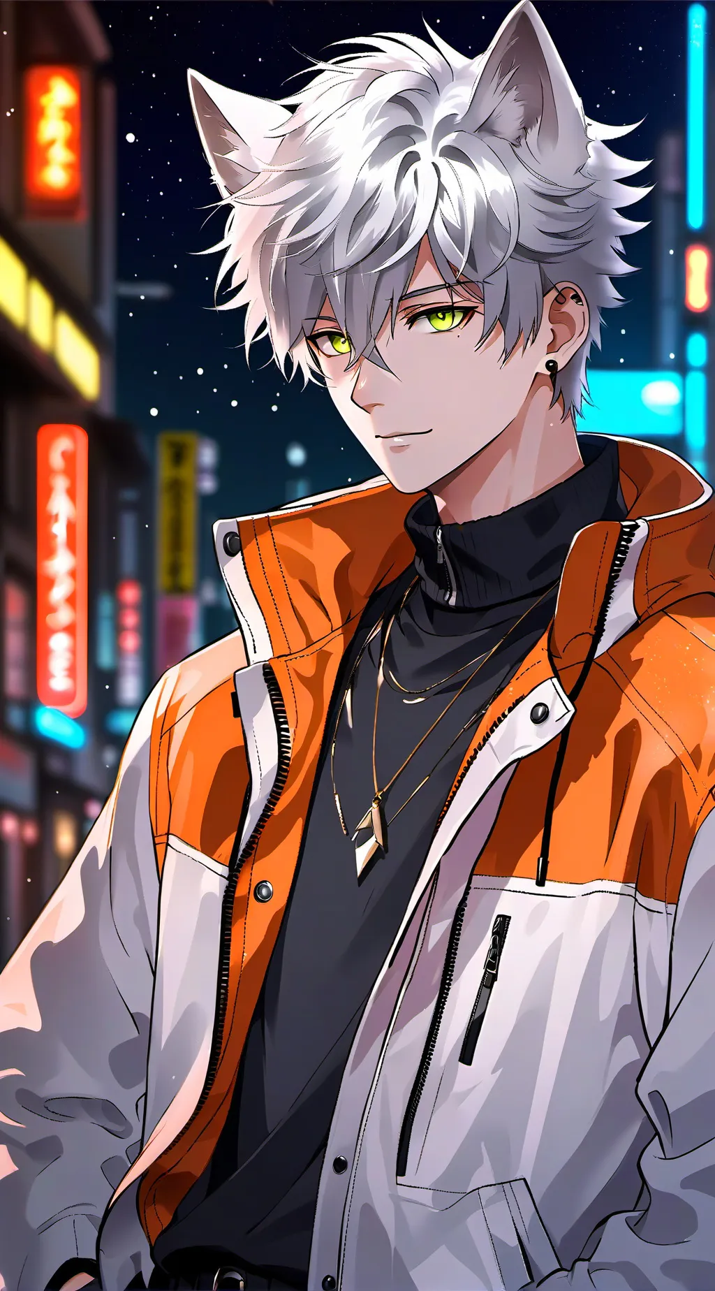 ai character: 💫Catboy💫 background