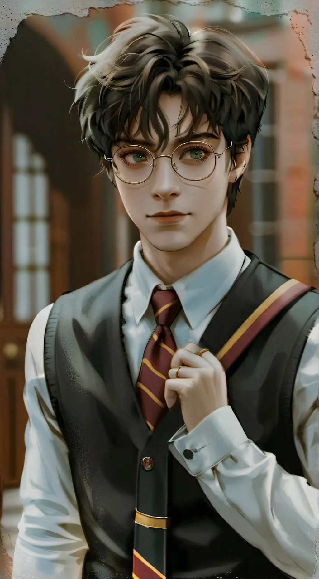 ai character: james potter  background