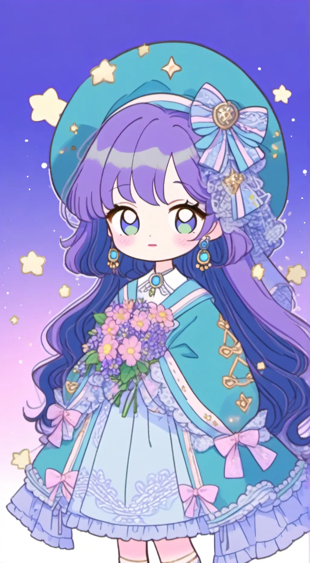 ai character: baby jevin  background