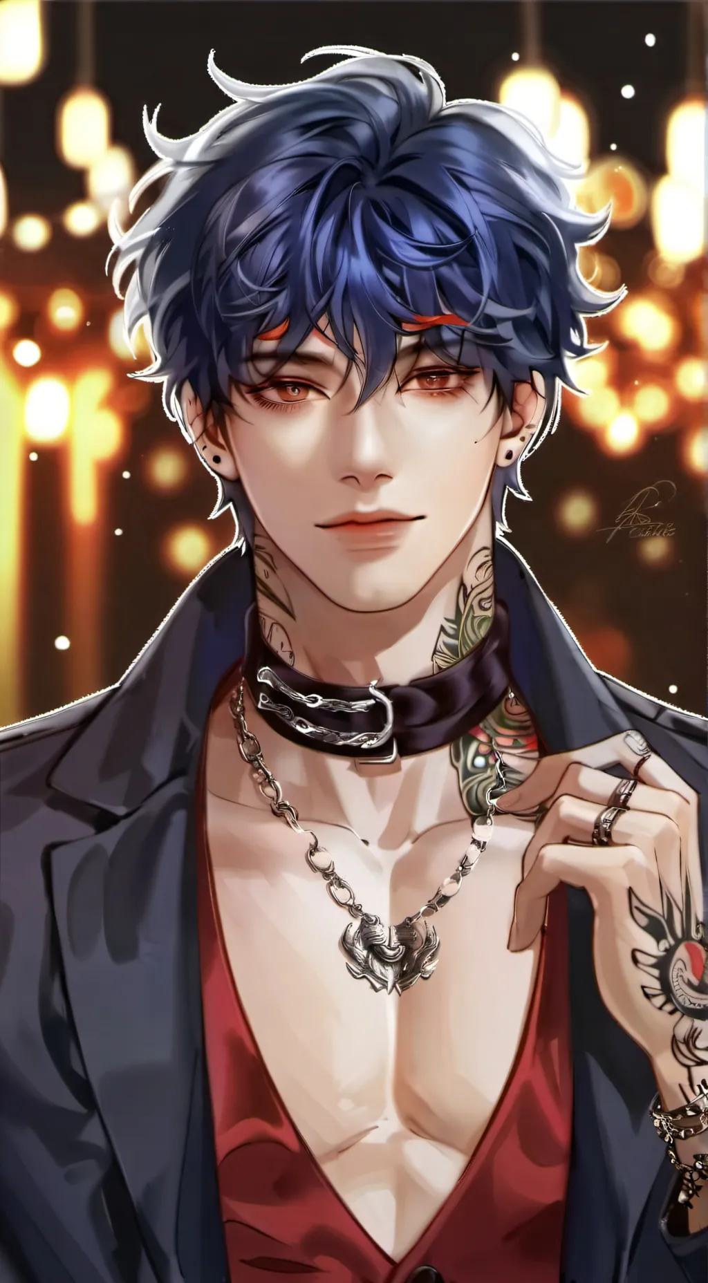 ai character: ☆LIAM♡ background