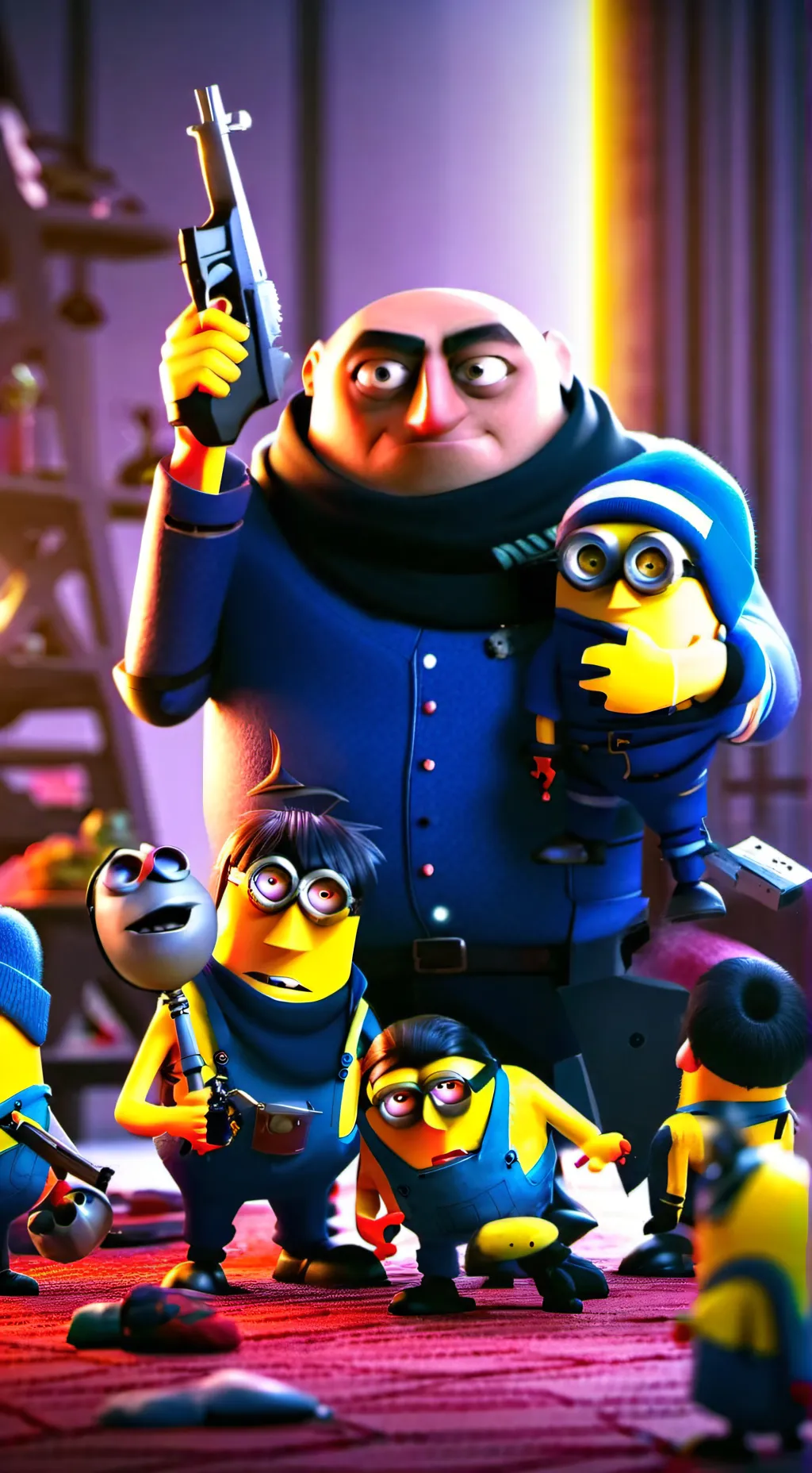 ai character: gru background