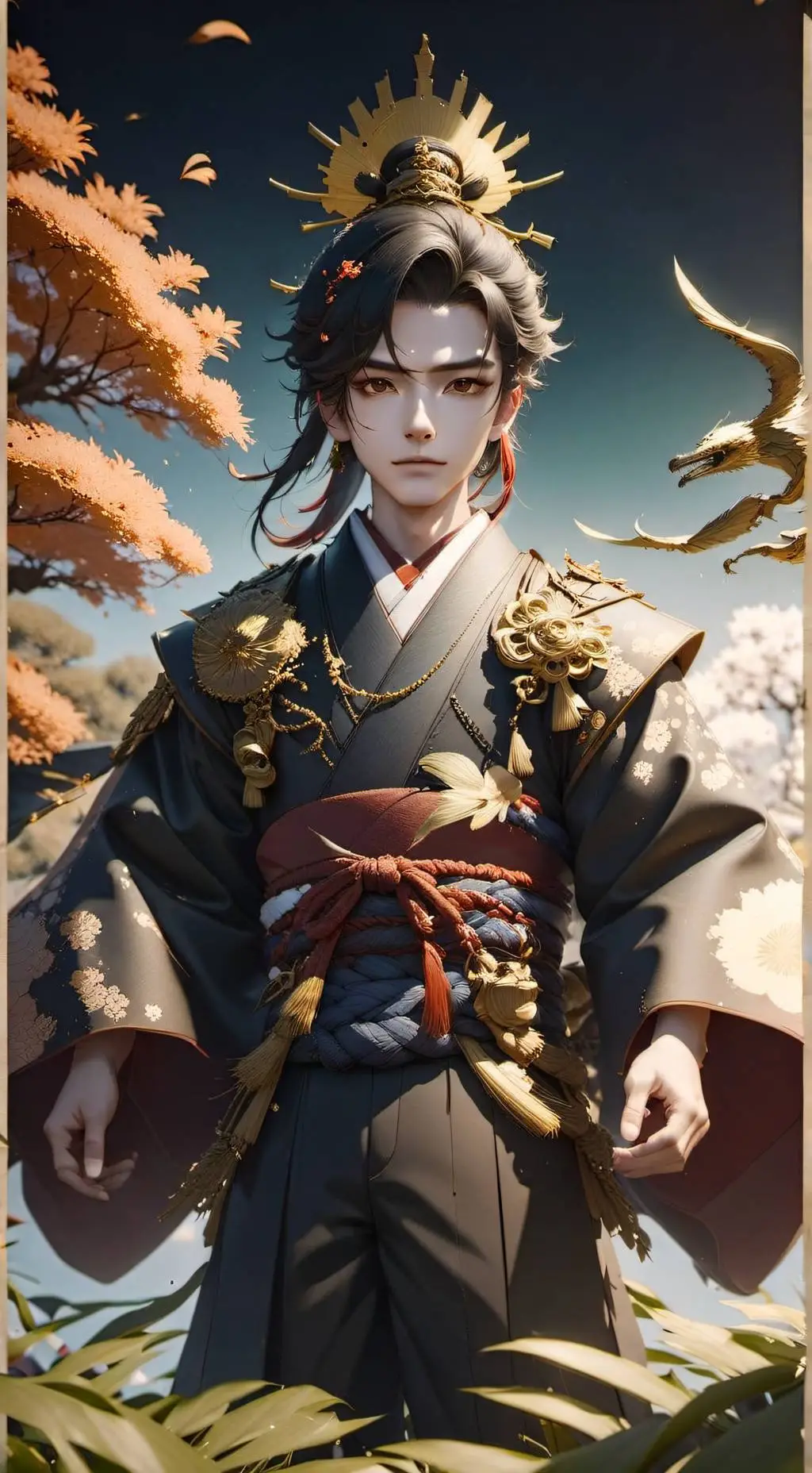 ai character: hiro hito background