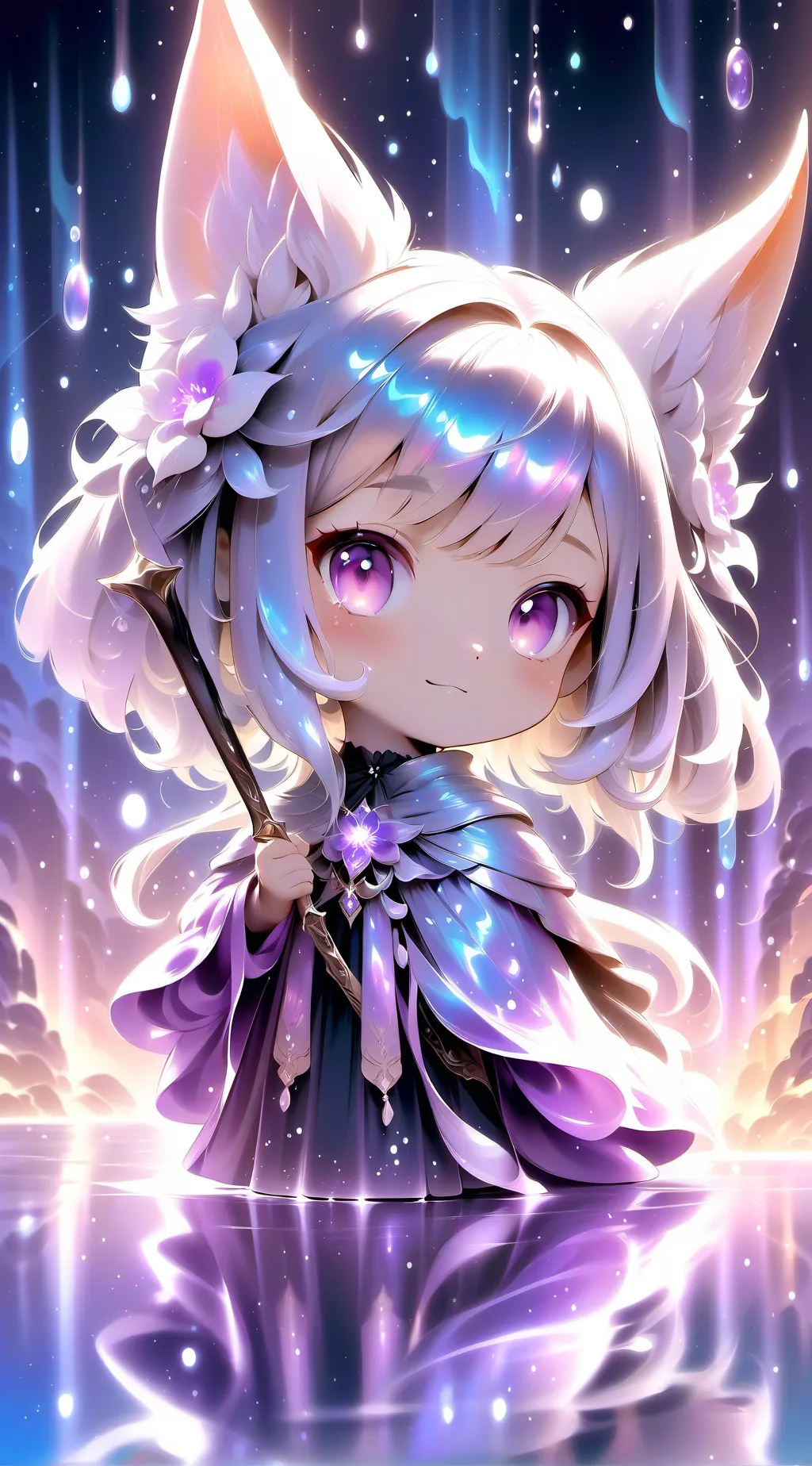 ai character: Kayla and Evie background