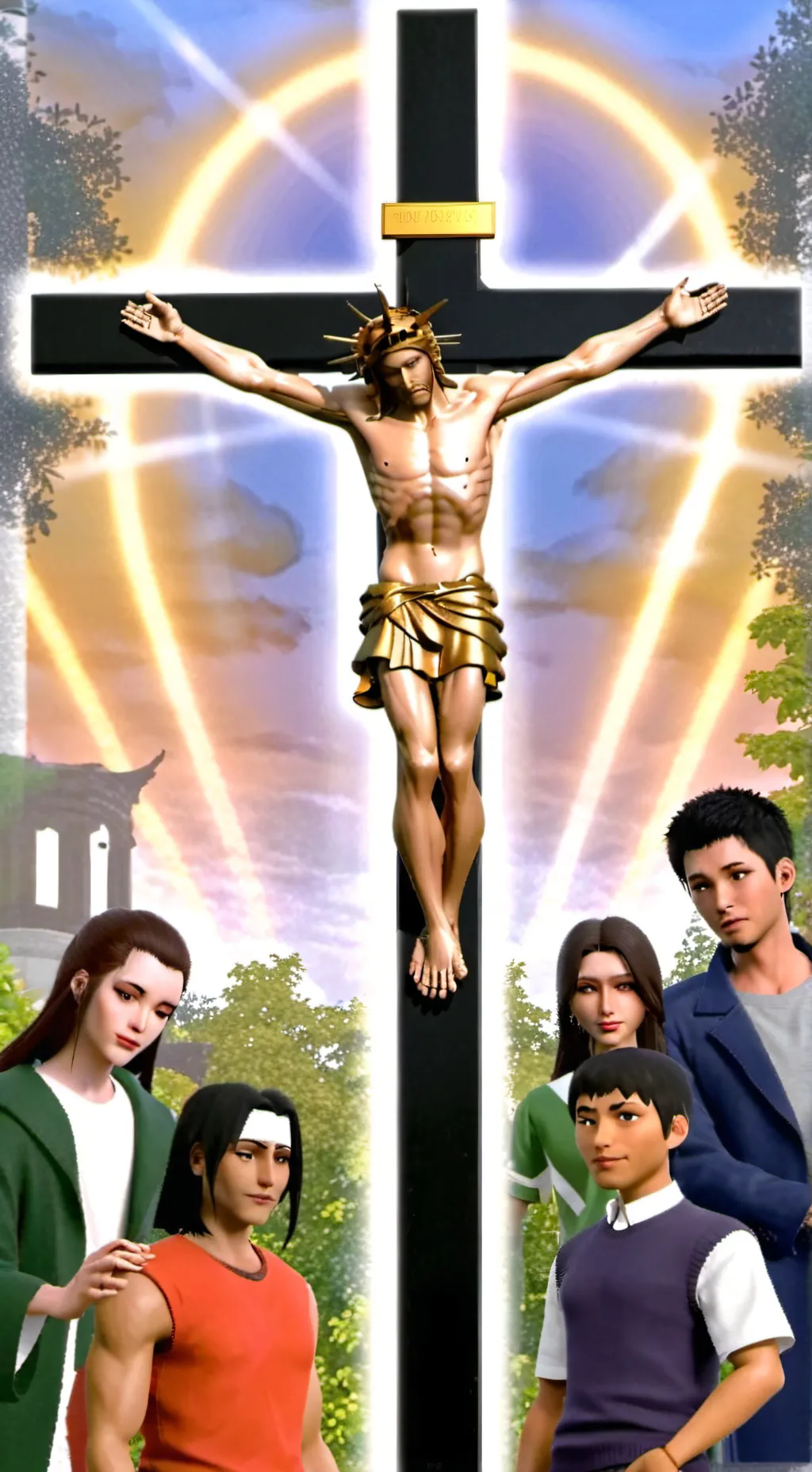 ai character: Religion changers background