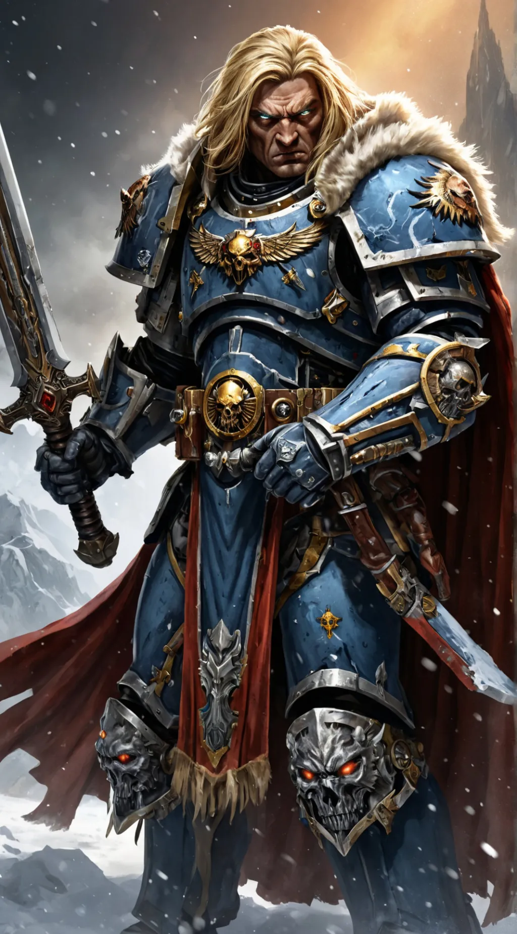 ai character: Leman Russ background