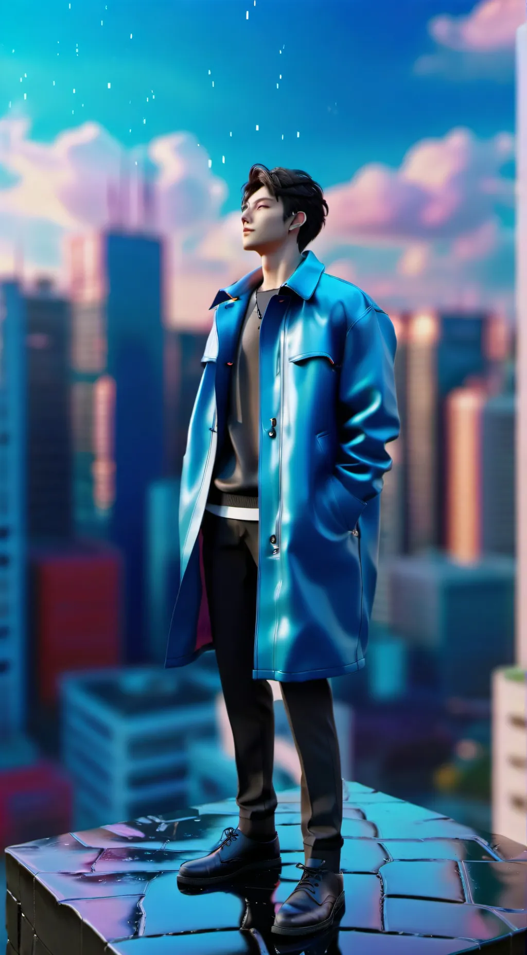 ai character: simon..... background