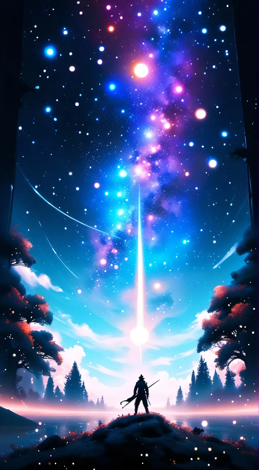 ai character: súper Godzilla  background