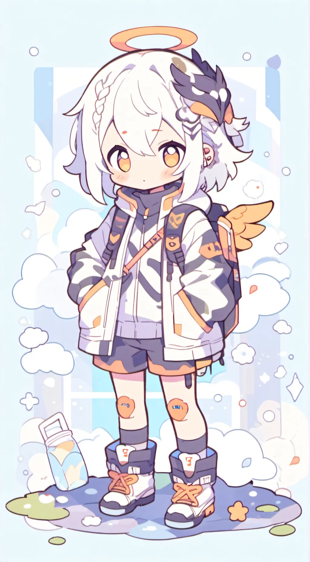 ai character: hawks  background