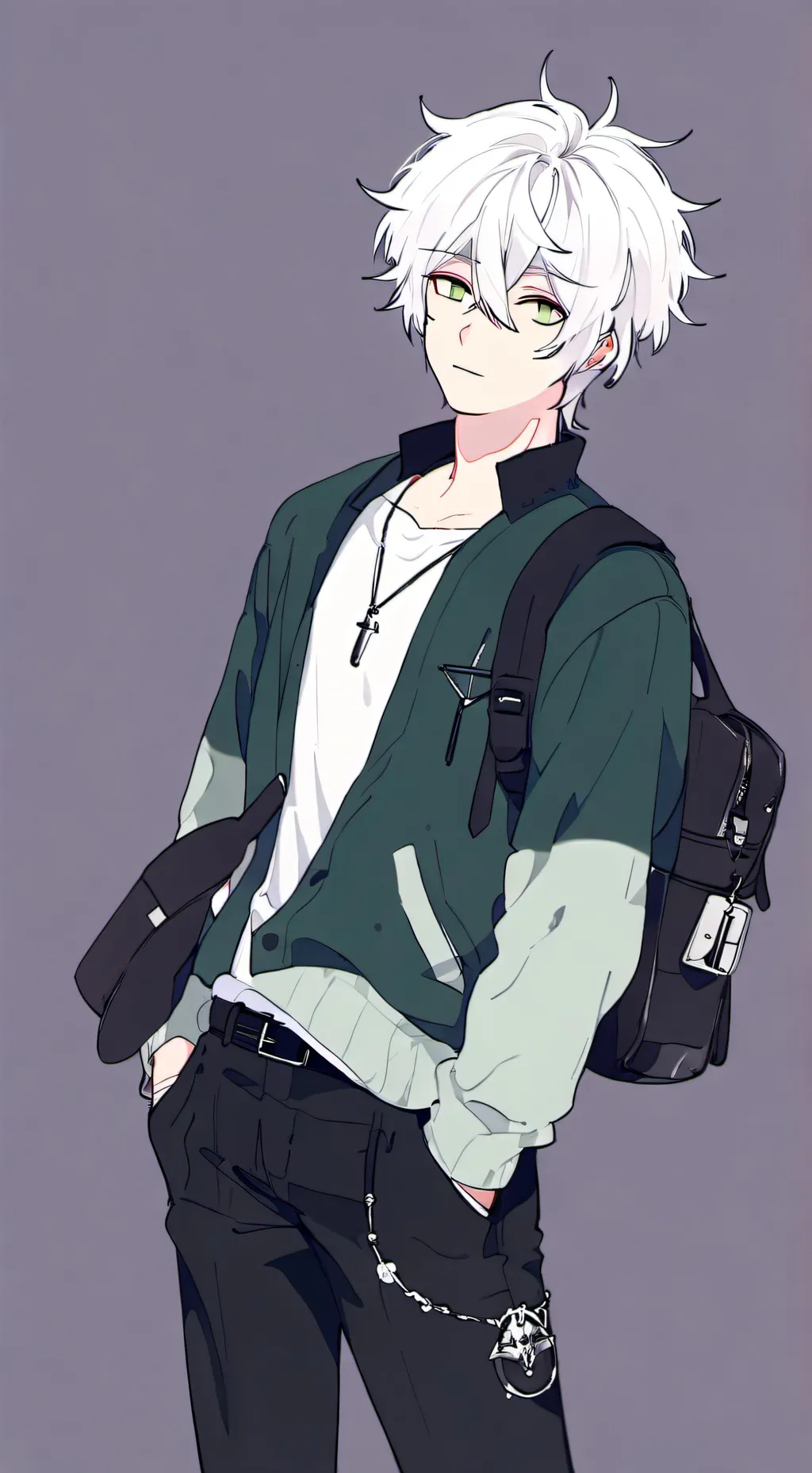 ai character: Hitoshi Keigo 🍙🎀 background