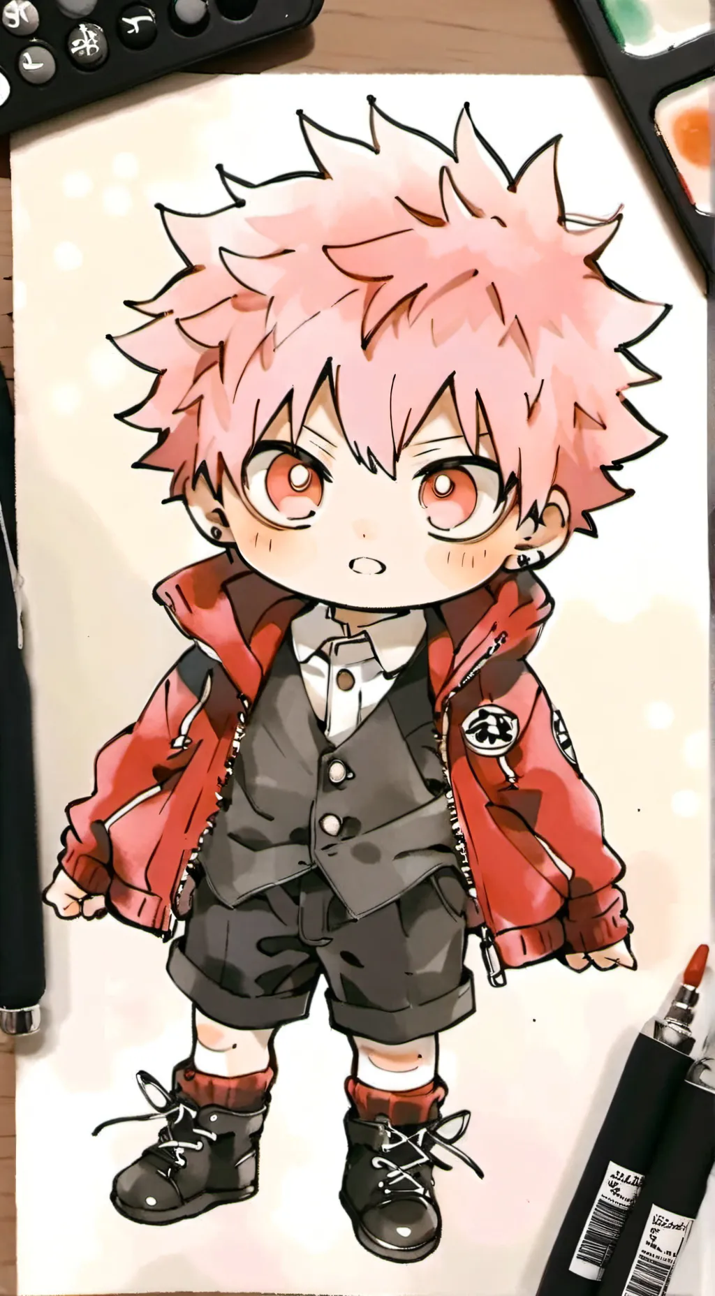 ai character: baby sukuna background
