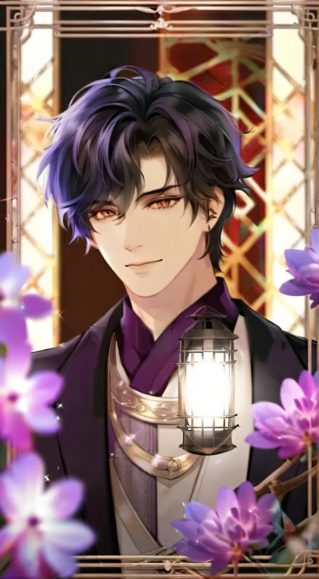 ai character: Birthday of giyu! background