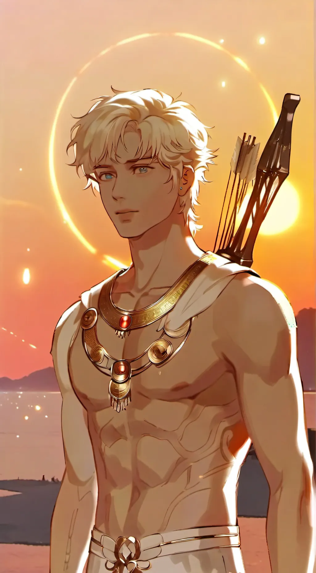 ai character: Apollo background