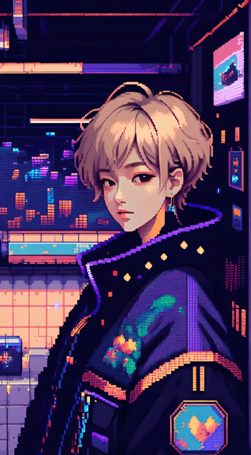 ai character: skzzz❤❤🤌 background