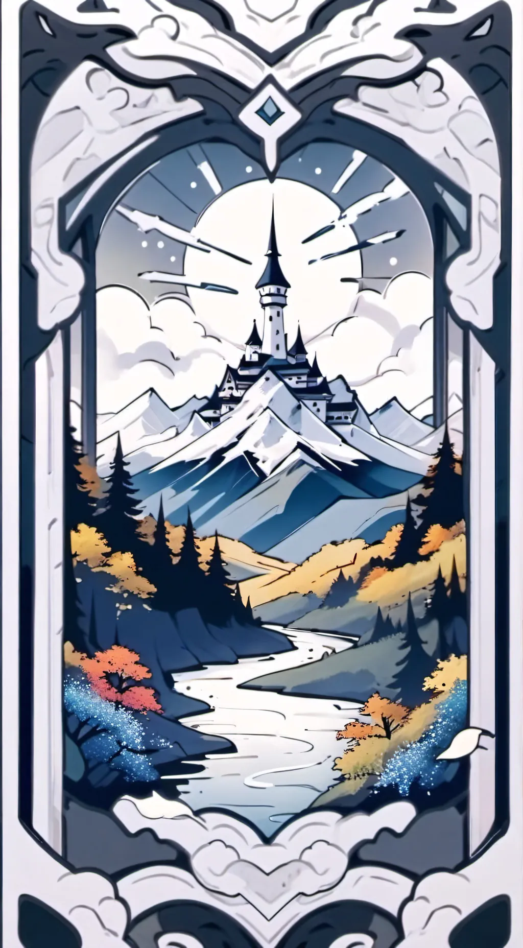 ai character: brad and evan background