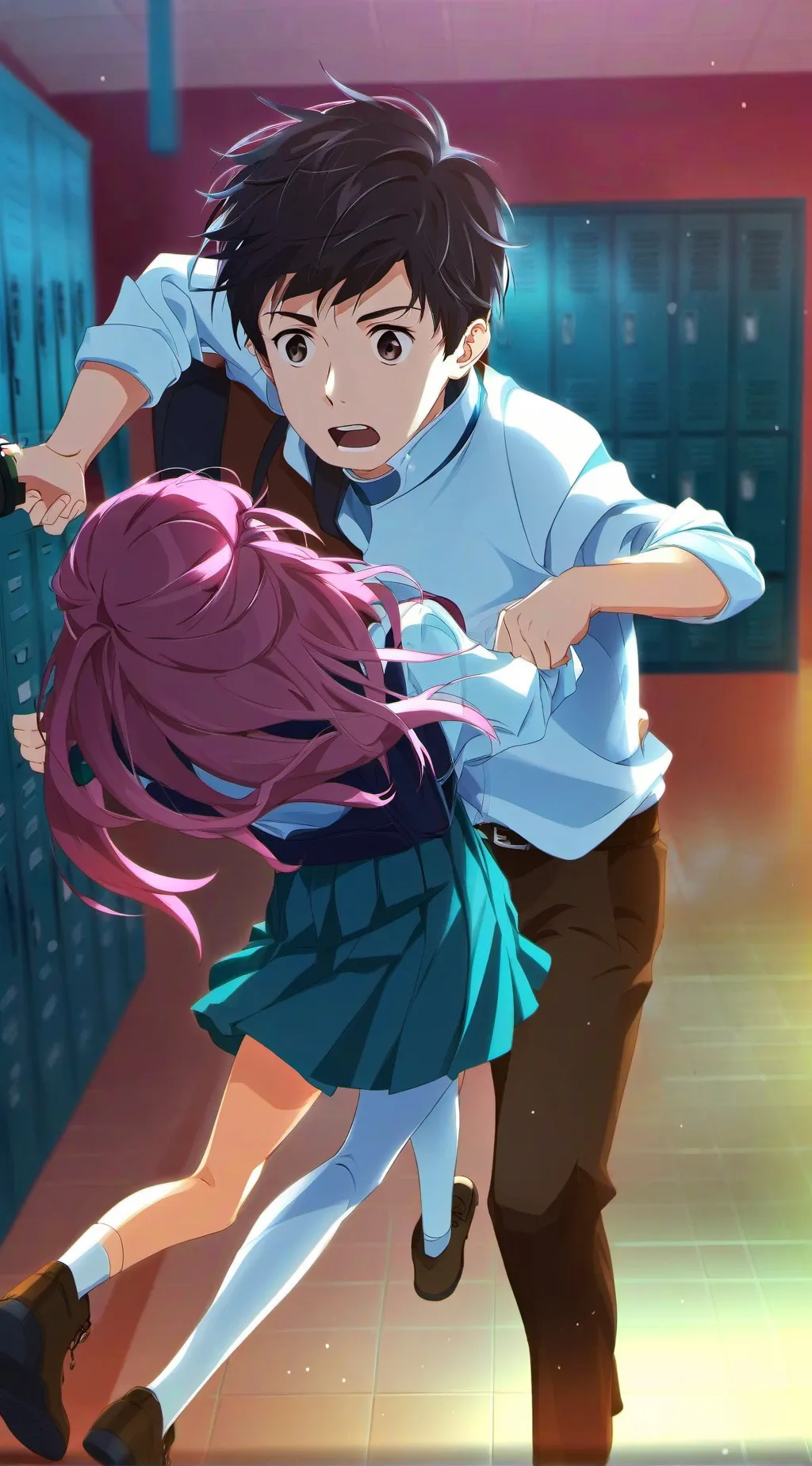ai character: luta na escola  background