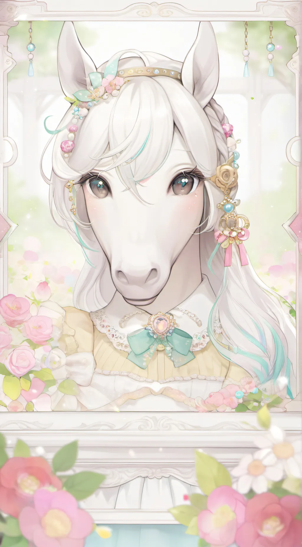 ai character: Sara. background