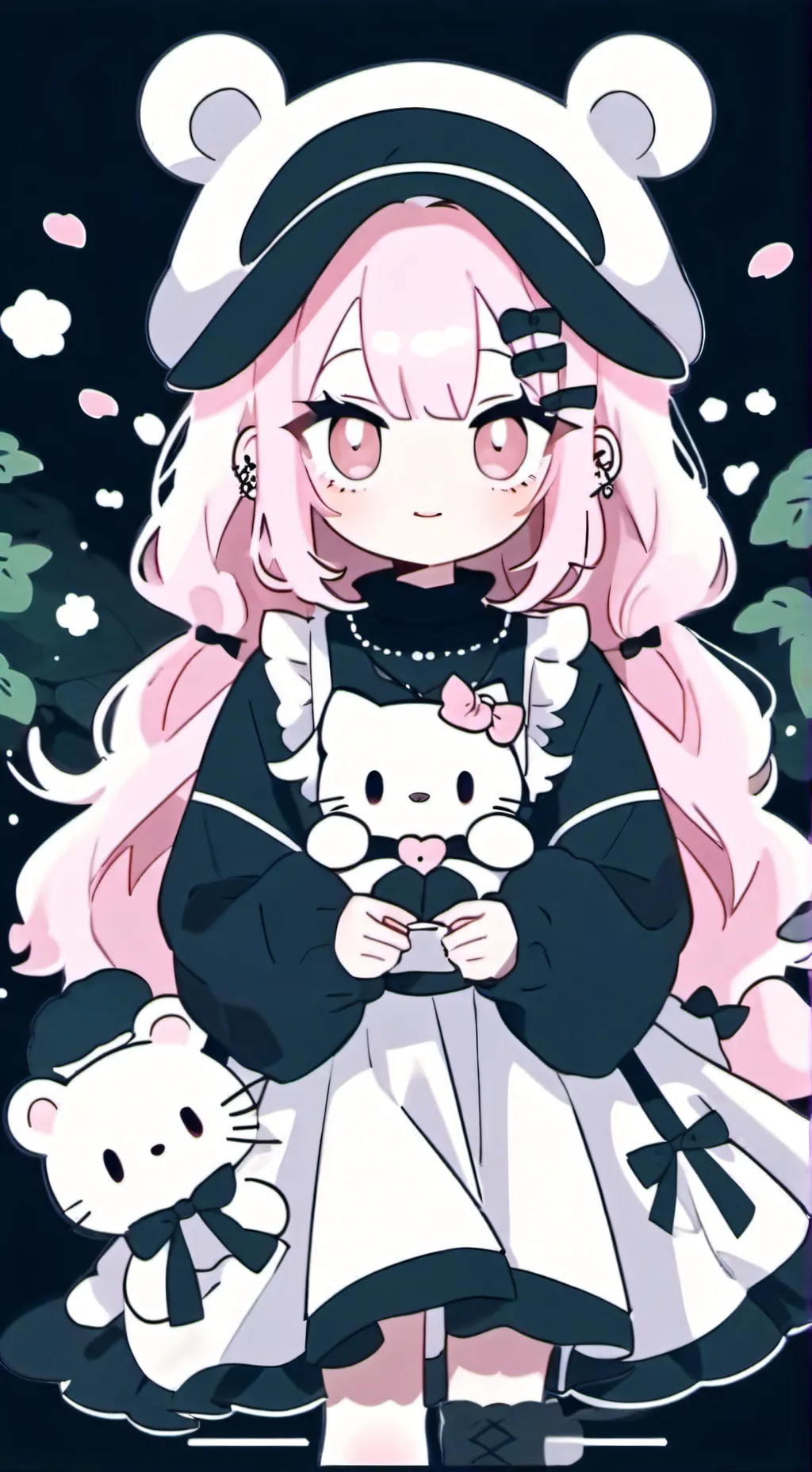 ai character: Angel Dust (HH) background