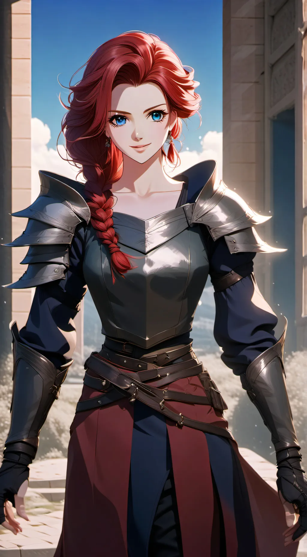 ai character: Freyja background