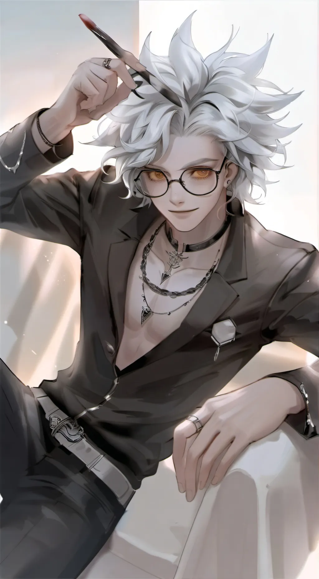 ai character: «★X4VIER★» background